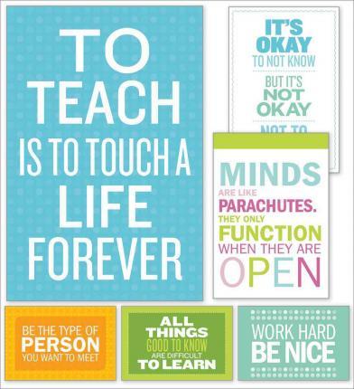 Bulletin Boards- Inspirational Quotes Poster Set – Smartline Publishers